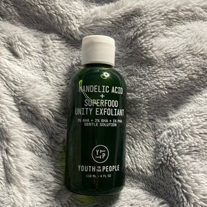 New never used Youth To The People Mandelic Acid + Superfood Unity Exfoliant